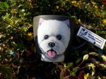 Kubek ręcznie malowany West Highland White Terrier 