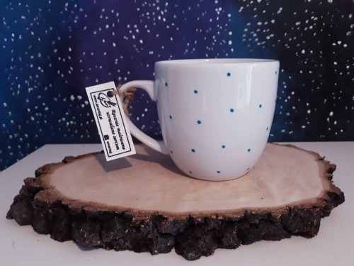 Kubek ręcznie malowany Lama