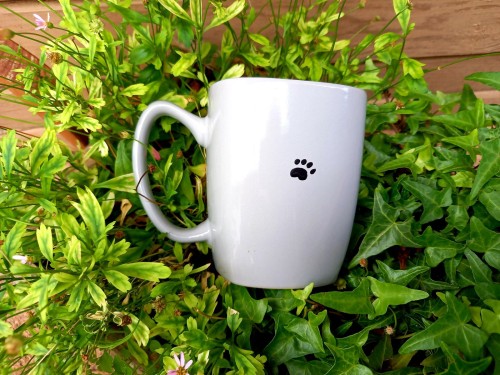 Wyjątkowy, ręcznie malowany kubek z autorskim motywem Yorkshire terrier