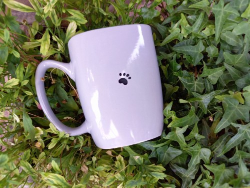 Wyjątkowy, ręcznie malowany kubek z autorskim motywem Husky.