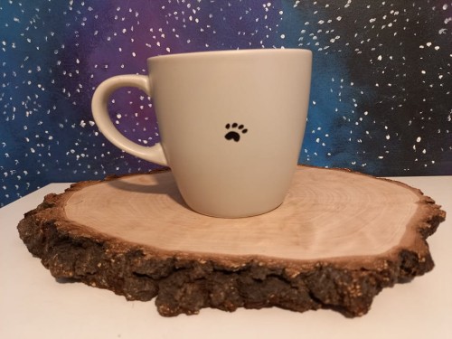 Wyjątkowy, ręcznie malowany kubek z autorskim motywem Buldoga francuskiego