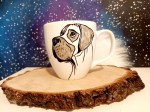 Kubek ręcznie malowany  Dog Niemiecki 