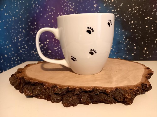 Wyjątkowy, ręcznie malowany kubek Beagle