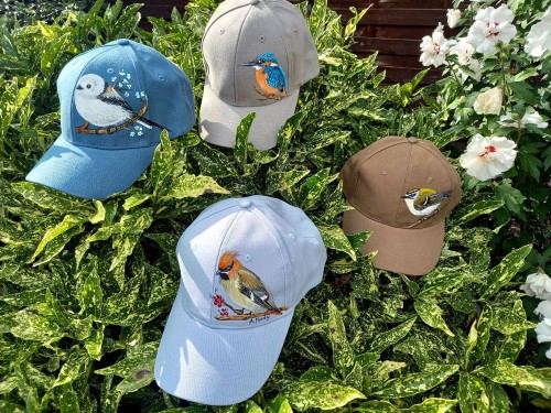 Czapki z ptaszkami - przykładowe ptaszki dostępne w sklepie