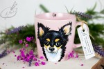 Kubek ręcznie malowany Pies rasy Chihuahua 