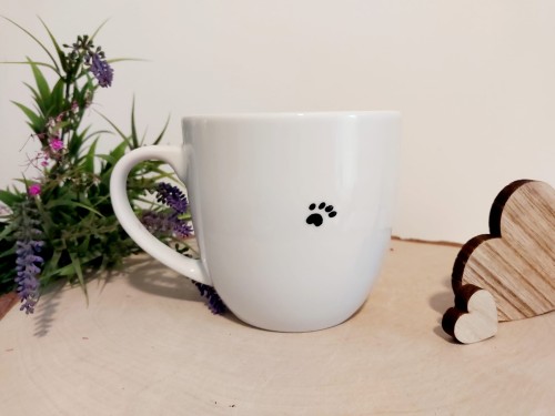 Wyjątkowy, ręcznie malowany kubek Terier Szkocki