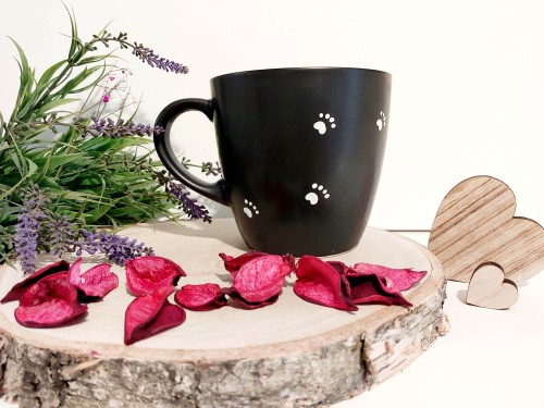 Wyjątkowy, ręcznie malowany kubek Parson Russel Terrier.