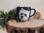 Kubek ręcznie malowany West Highland White Terrier 