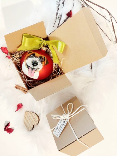 Ozdobne pudełko na bombkę