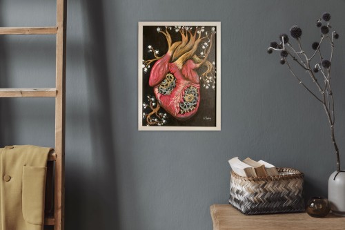 Obraz ręcznie malowany na płótnie Cyberserce