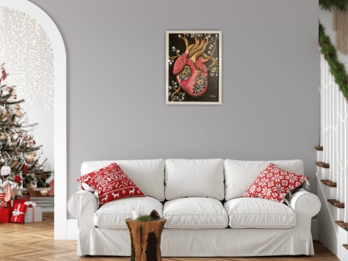 Obraz ręcznie malowany na płótnie Cyberserce