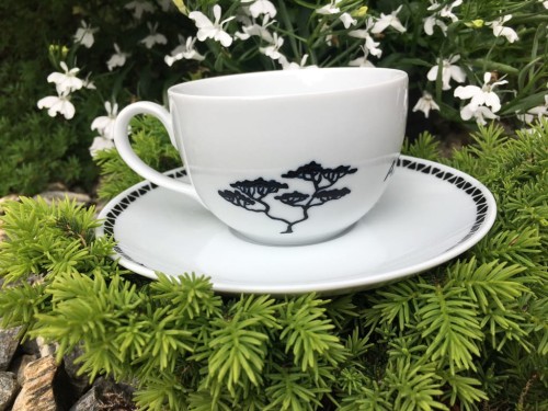 Wyjątkowa ręcznie malowana filiżanka Africa