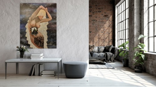 Obraz ręcznie malowany na płótnie HOPE XXL