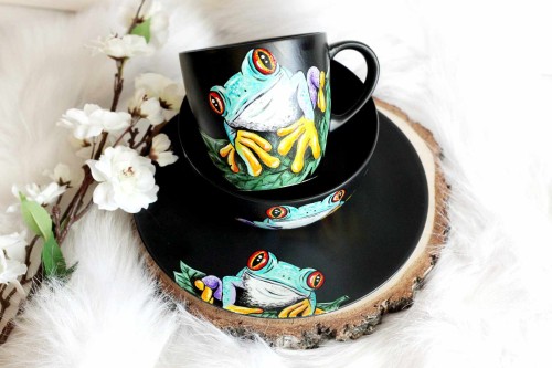 Zestaw śniadaniowy żabka