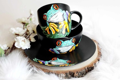 Zestaw śniadaniowy żabka