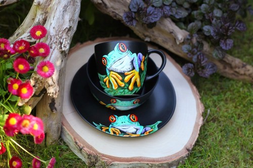 Zestaw śniadaniowy żabka