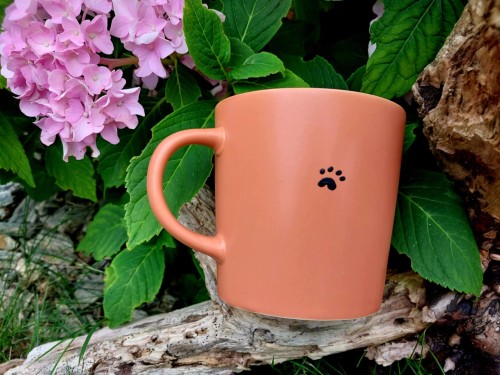 Wyjątkowy, ręcznie malowany kubek pies Border collie.