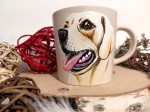 Kubek ręcznie malowany  Labrador