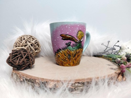 Ręcznie malowany kubek 200 ml Mały Ksiażę