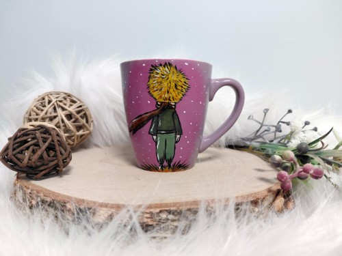 Ręcznie malowany kubek 200 ml Mały Ksiażę