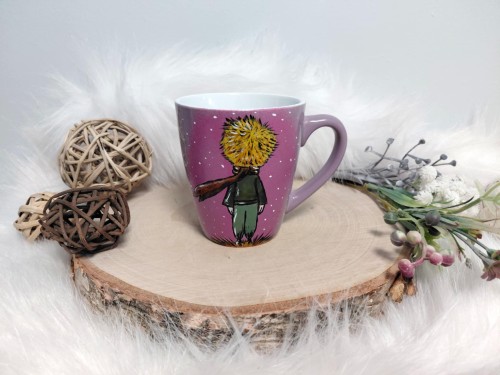 Ręcznie malowany kubek 200 ml Mały Ksiażę