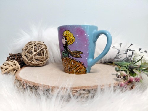 Ręcznie malowany kubek 200 ml Mały Ksiażę