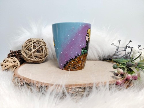 Ręcznie malowany kubek 200 ml Mały Ksiażę