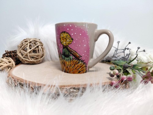 Ręcznie malowany kubek 200 ml Mały Ksiażę