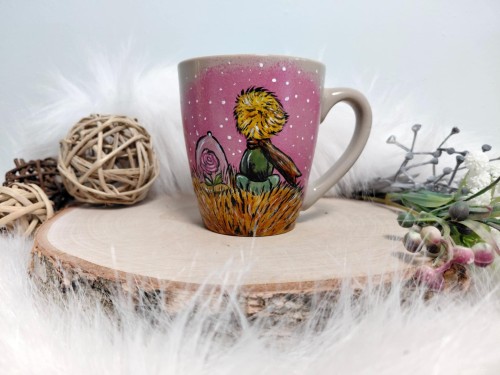 Ręcznie malowany kubek 200 ml Mały Ksiażę