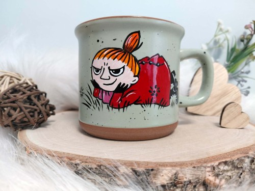 Kubek ręcznie malowany Mała Mi Złośnica