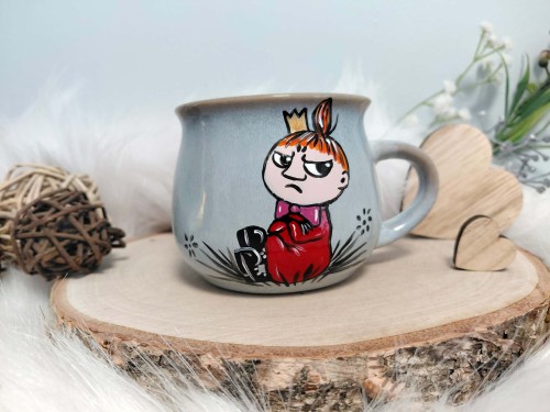 Kubek ręcznie malowany Mała Mi Złośnica  