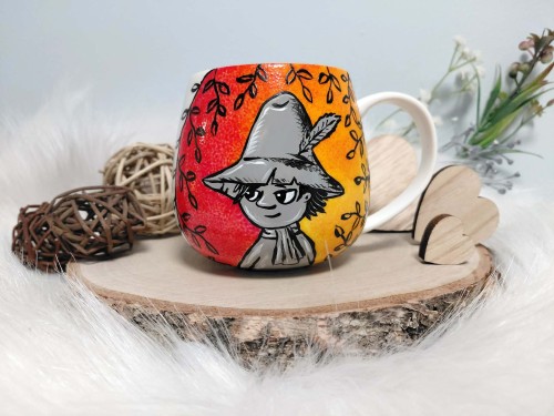 Kubek ręcznie malowany Włóczykij