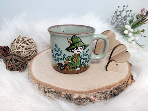 Wyjątkowy, ręcznie malowany kubek Włóczykij