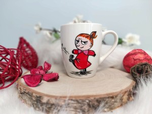 Kubek ręcznie malowany Mała Mi Złośnica