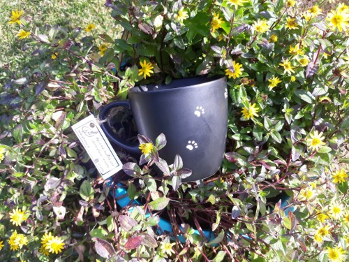 Kubek ręcznie malowany Basset